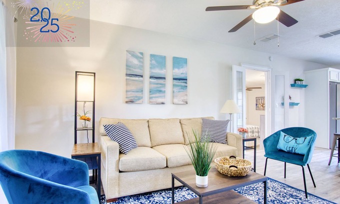 San Jose House | Labor D Getaway! Glam it Up Cottage 5min San Marco &Town~4BR