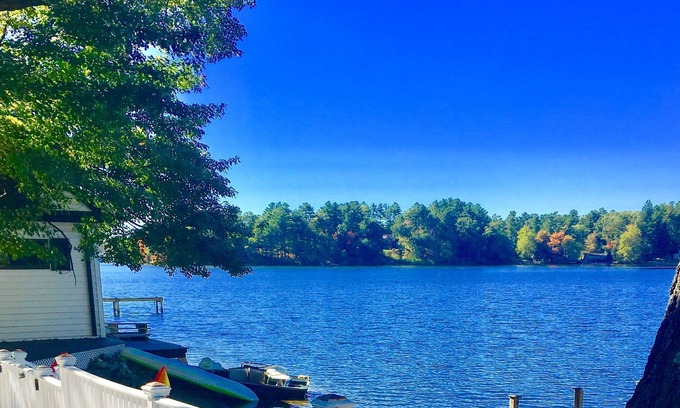 Wrentham Cottage | Lake Front Cottage/ Lake Archer In Wrentham , Perfect Location- right on water