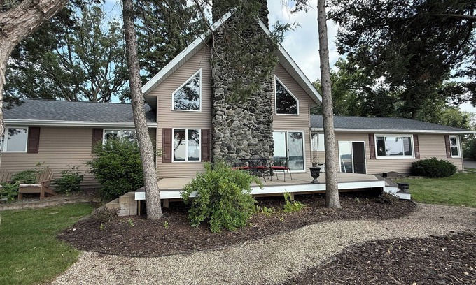 Clear Lake House | Lake Home on the Peninsula with stunning 360 degree views.