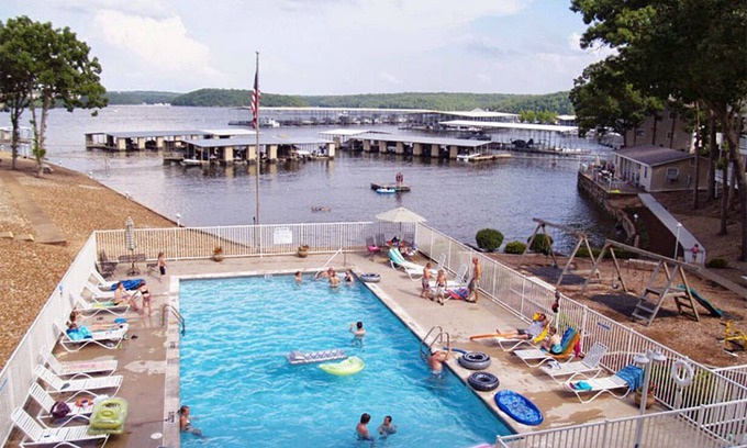 Osage Beach Condo | Lake + Pool Views 2BR Cozy Getaway in Osage Beach Steps to Fun & Sun & Sand