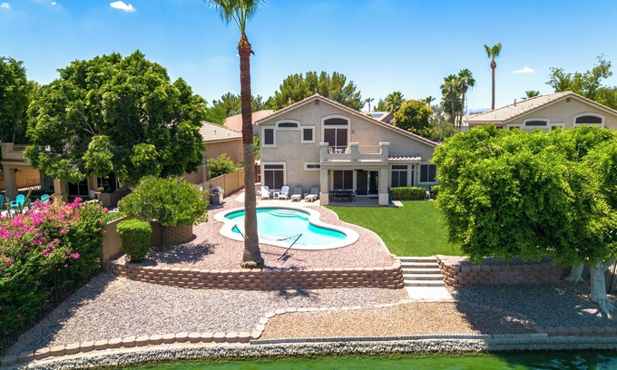 Chandler House | Lake View! Sparkling Pool! Newly Remodeled Oasis