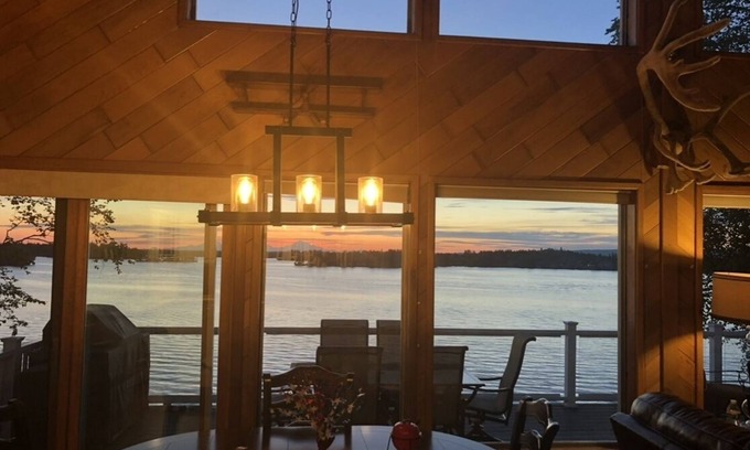 Big Lake House | Lakefront Heaven Retreat. Big Lake house with 3 bedrooms and 3 full baths.