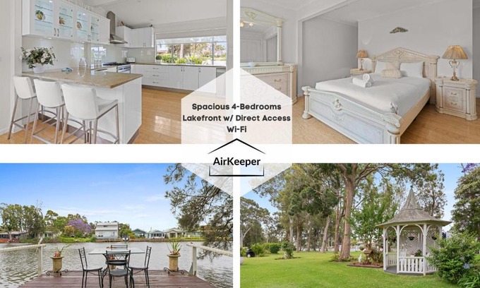 Chittaway Bay House | Lakefront home w direct access to Ourimbah Creek