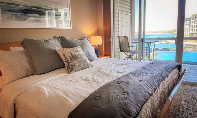Osage Beach Condo | Lakefront Lands End Luxury 3Bed/2Bath/Pools/Hottub/Playground/Sleeps Up to 10PP
