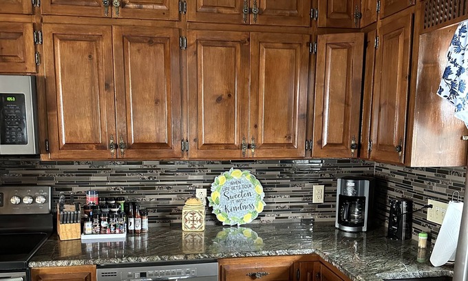 Copeland House | Lakefront Retreat big enough for two families! Right on the water!