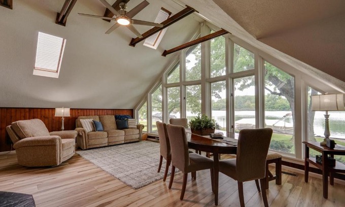 St. Marys House | Lakefront St Marys Getaway with Boat Dock and Fire Pit