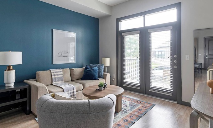Buda Apartment | Landing | Incredible 1BD in Brooks Crossing
