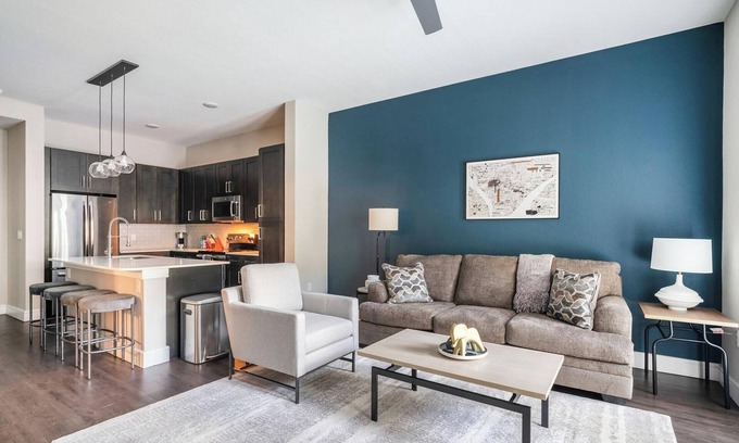Central Business District Apartment | Landing | Stylish 1BD, Clubhouse, Pool