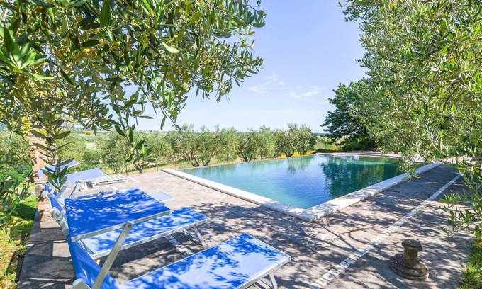 Chianciano Terme House | Large farmhouse with private pool in panoramic position