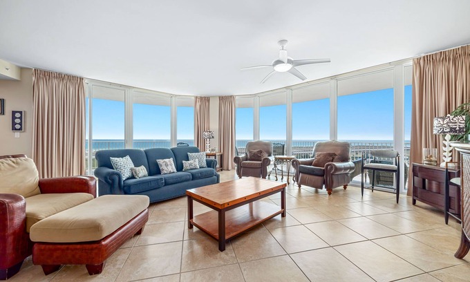 Orange Beach East Condo | LARGE FOUR BEDROOM AT CARIBE! TONS OF AMENITIES!