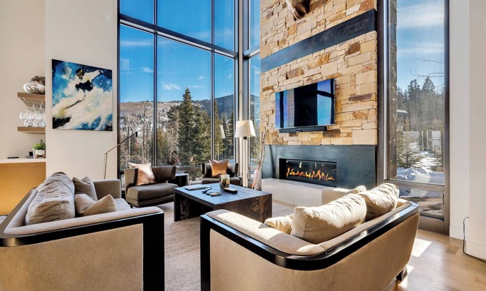 Park City House | Large Modern Estate by InvitedHome | Game Room, Firepit, Hot Tub, Steps to Ski