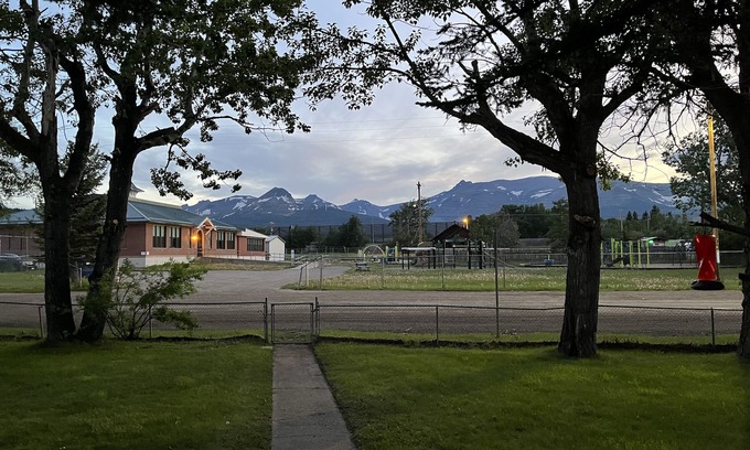 East Glacier Park Village House | Large Family Home with Private Yard