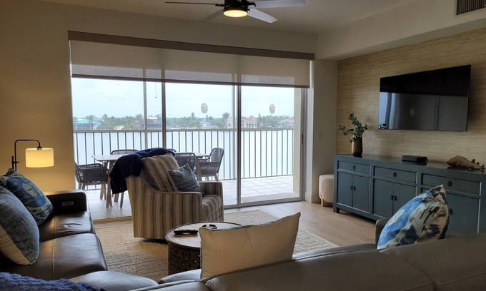 Vanderbilt Beach Condo | LaScala Luxury Coastal Condo on Bay, Direct Gulf & Beach Views! Steps To Beach