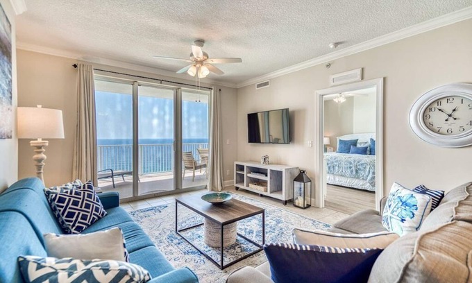 West Panama City Beach Resort | *Last min Sept Specials! *Huge Balcony & Beach Chairs!