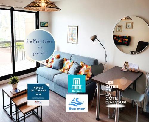 Le Croisic Apartment | Le Belvédère de Port-Lin - Les Gîtes de la Côte d'Amour