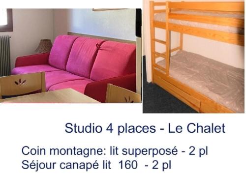 Eaux-Bonnes Apartment | LE CHALET - Piscine 2 - Studio pour 4 Personnes MAE-8694