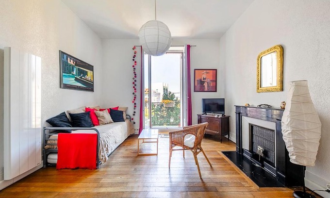 Quartier Chorier-Berriat Apartment | Le Denfert, 40m2 avec vue