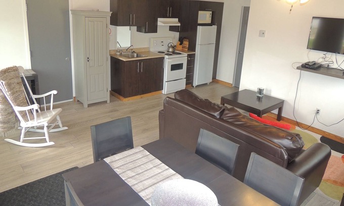 Larouche Ski Chalet | Le Gabriel chalet with one bedroom