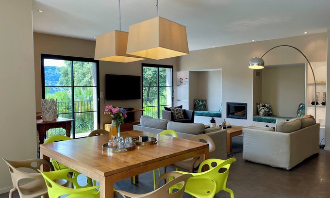 Vals-les-Bains Villa | Le Loft du Château Clément - Holiday rental in Vals-les-bains in Ardèche