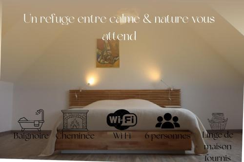 St-Hilaire-la-Gerard House | Le Minerai, maison de 6 couchages, avec jardin & parking, wifi - Larès