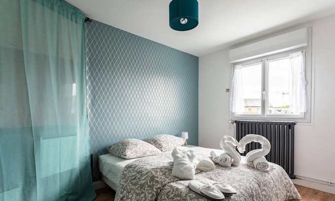 Cimetiere de l'Est Apartment | Le mouezy - appartement centre ville