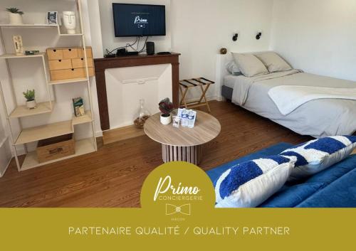 Macon Apartment | Le Ptit St Pierre - Studio en Hyper Centre By Primo