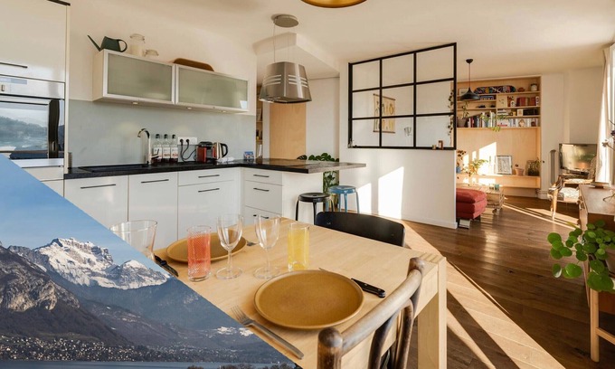 Annecy Old Town Apartment | Le Sommeiller 37 - Apartment for 4 people with 360 view