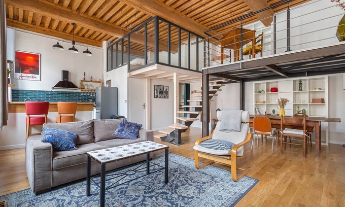 Grande Cote - Annonciade Apartment | Le Tisserand - Superbe Canut pentes Croix Rousse
