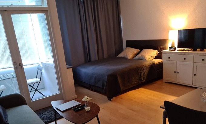 Rødovre Apartment | Lejlighed i København med Balkon og Haveudsigt