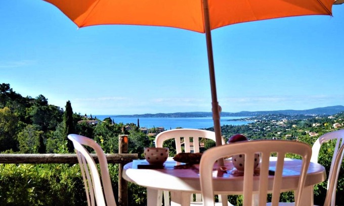 Les Issambres Apartment | Les Issambres : Appt 2P cabine, clim, piscine - FR-1-226-307