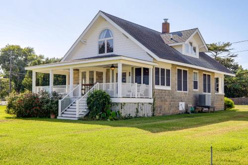 Willis Wharf House | Less Than 1 Mi to Boat Ramp Coastal Virginia Hideaway