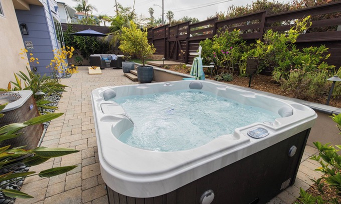 Leucadia House | Leucadia Oasis – Spa/EV/Fire Pit/AC/Walk to Beach