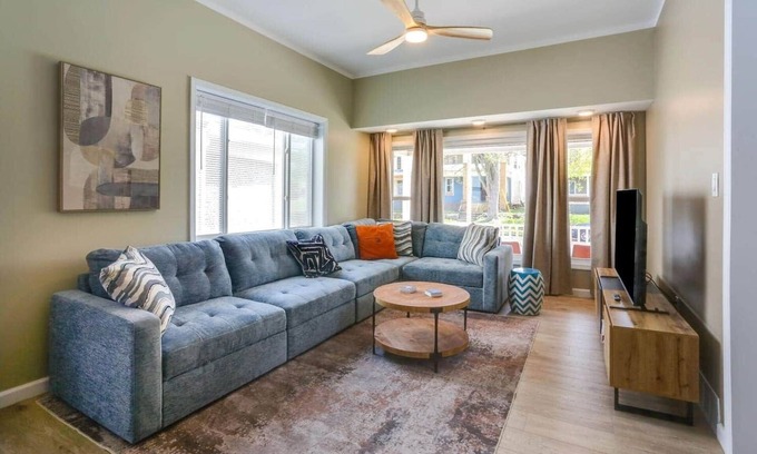 Downtown Niagara Falls House | “Life is Good” | Accessible Stay Near the Falls