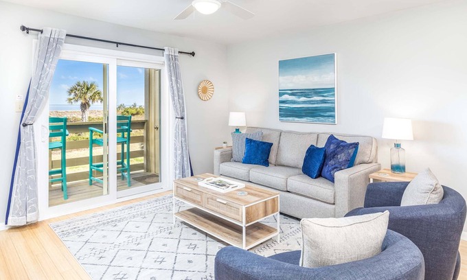 Tybee Island Condo | Lighthouse Point 25A | Ocean Views, Community Pool
