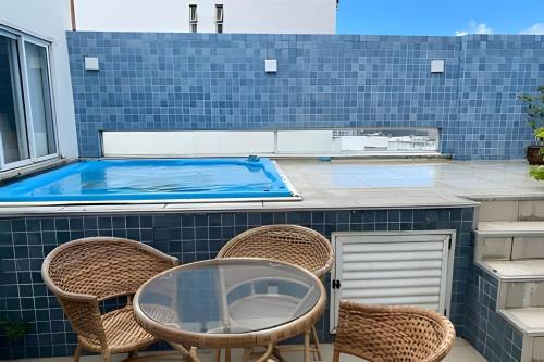 Rio Vermelho Apartment | Linda cobertura vista mar no Rio Vermelho