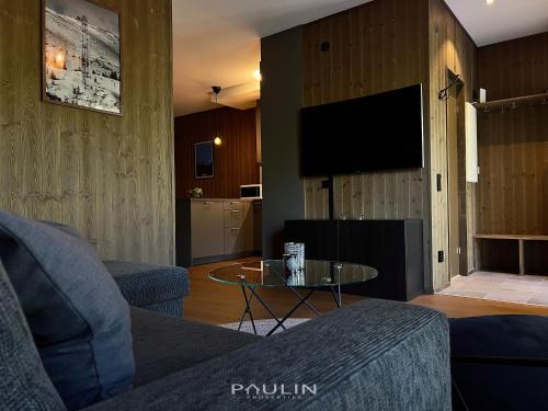 Salen Apartment | Lindvallen Ski Resort Pool and Padel - Sauna - 6 Guests