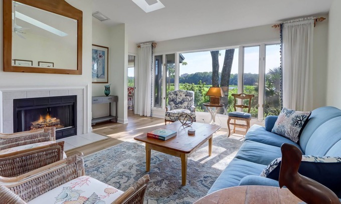 Fernandina Beach Villa | Linkside Villa on Oceanside of Amelia Island Resort