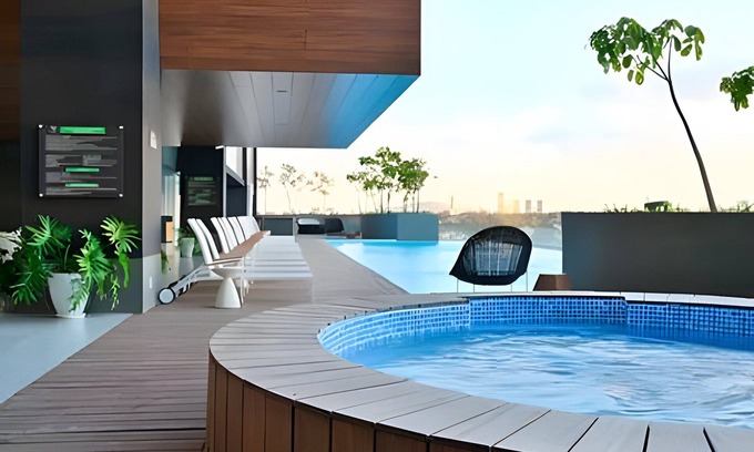Financial District House | Lobby 33 Apartment 2511 by Del Mar