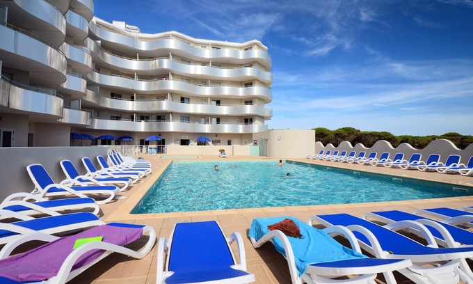 Le Barcares Condo | Location vue sur la mer | Accès deux piscines