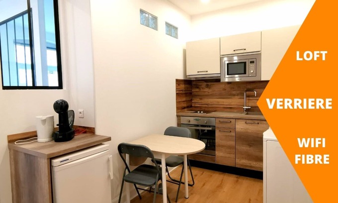 Mulhouse Apartment | 🔹Loft Verrière Style 🔷 5 min Gare🔹