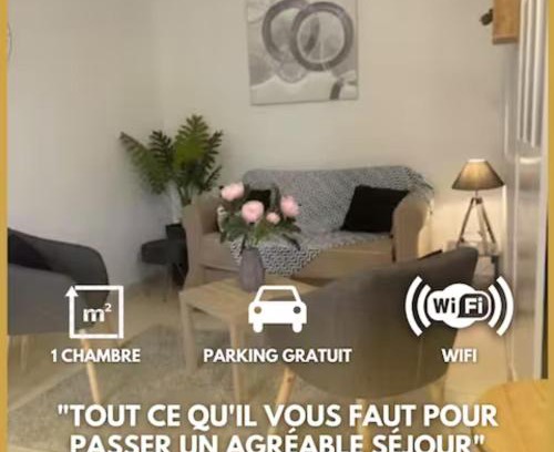 La Madeleine Apartment | Loire & Sérénité *T2* + Parking