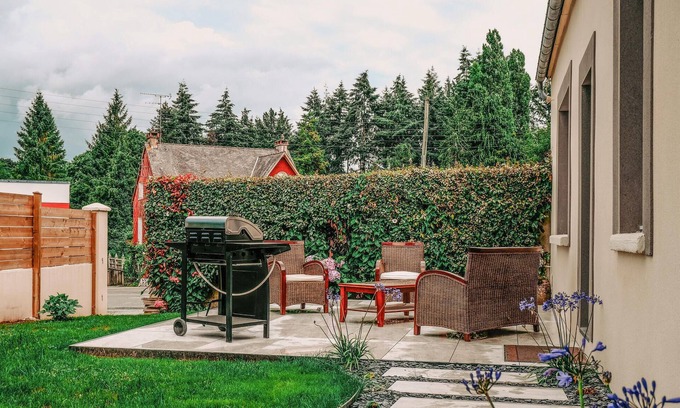 Corlay House | Look forward to a wonderful break in this cozy vacation home.