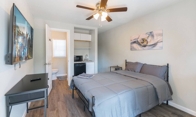 Greater Third Ward Apartment | Lovely 1BR APT | Downtown Houston