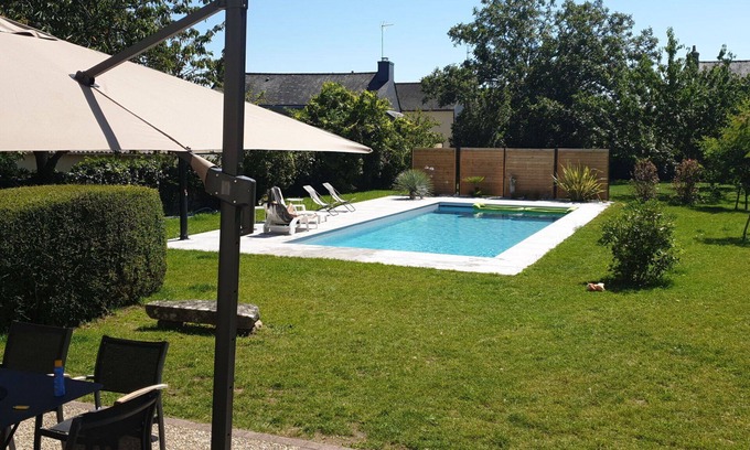 Caden Villa | Lovely apartment in villa for 8 people with WIFI, private pool, TV and terrace