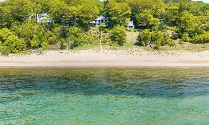 Grand Haven House | Luxe Beachfront Lake Michigan Home