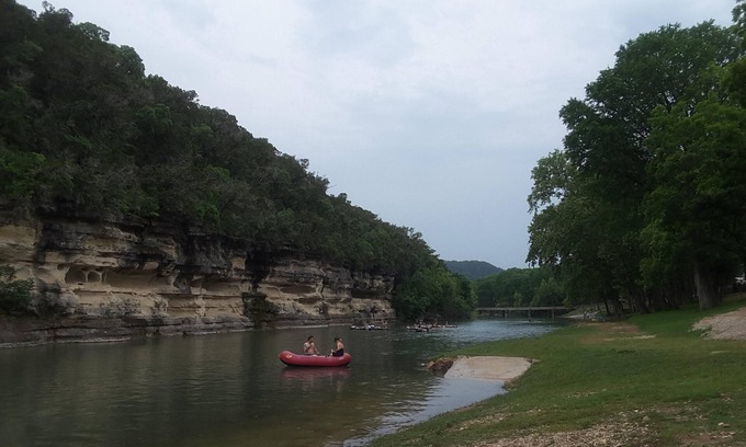 New Braunfels Condo | LUXE RIVERFRONT nCONDOnon the Guadalupe RivernMid-Term Rental Allowed n30+ daysn