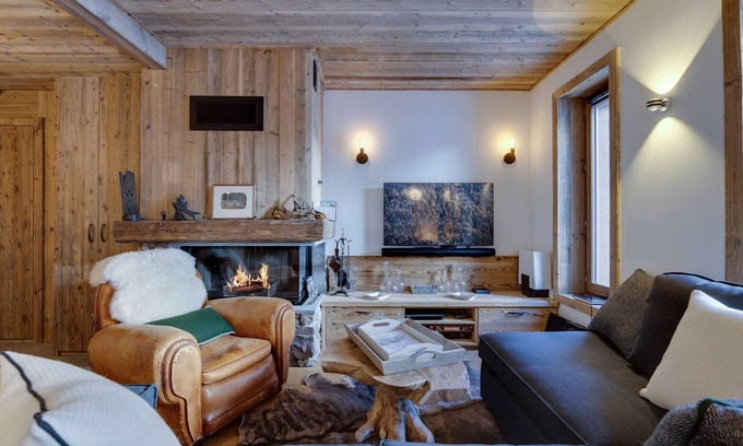 Val-d'Isere Apartment | Luxueux Duplex avec Cheminée et Parking à Val-d'Isère – 3 Pièces pour 5 Personnes
