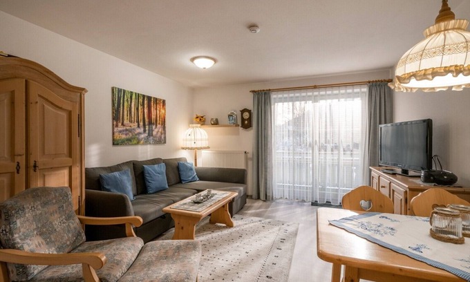 Oberaudorf Apartment | Luxurious 2 room apartment with south balcony sauna swimming pool