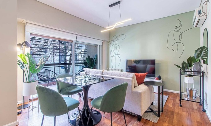 Nunez Apartment | Luxurious Hideaway in Belgrano: Design & Comfort - Welcome2BA