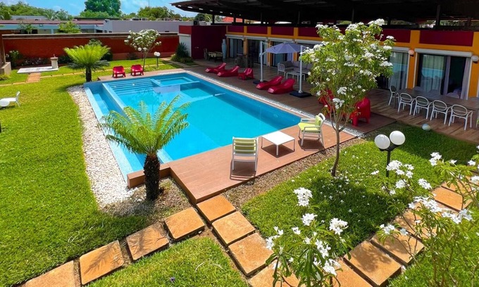 Assinie Villa | Luxurious villa with pool/jacuzzi and lagoon view.